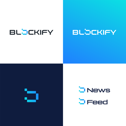 Strong -Powerful -  Professional logo for blockchain technology  company Design by revi*