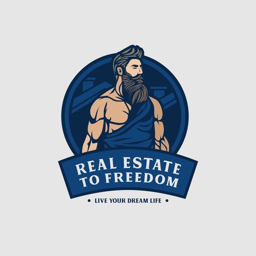 Real Estate to Freedom Design by lrasyid88