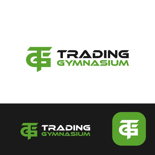 Logo for "Trading Gymnasium" for a stock market company Design by apria12®