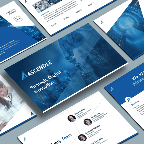 PowerPoint template contest entry by H.D.