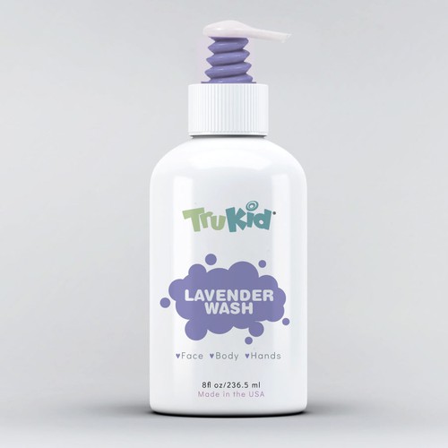 Design a simple, modern, soothing product label for a kids skincare product!-ontwerp door SRAA