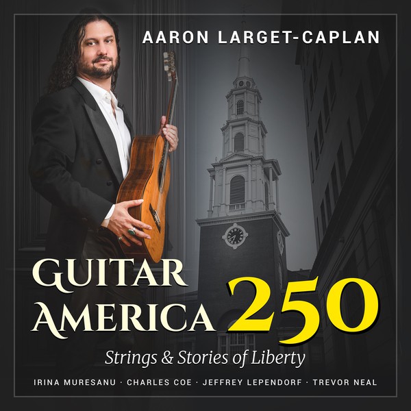 Album cover design with ties to Boston, Massachusetts USA, Guitar and classical music