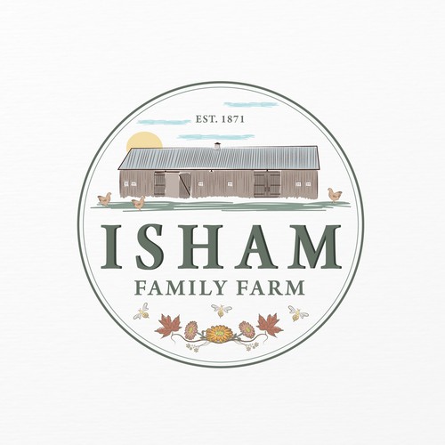 Eye catching logo needed to advance our Family Farm's Brand! Design by TatjanaS