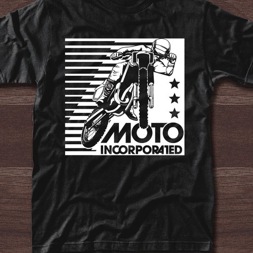 Vintage MX T-Shirt Design to Appeal to Motocross Enthusiasts Design by welikerock