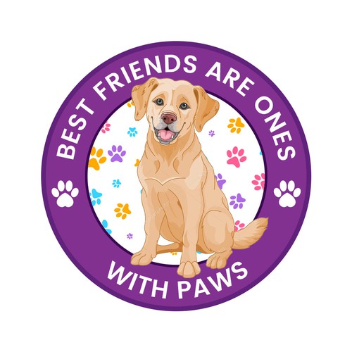 Design an amazing sticker for passionate dog owners and dog lovers Design by Xnine