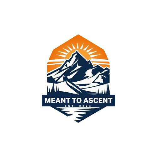 Meant to Ascent logo Design by Gorafix_Sun