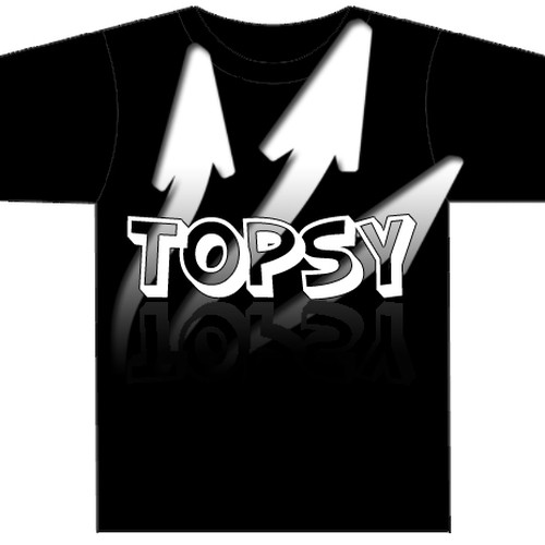 T-shirt for Topsy Design por AdamStevens
