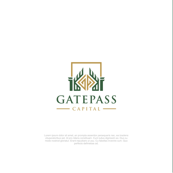 Design by BEJOND titled "GATEPASS CAPITAL"