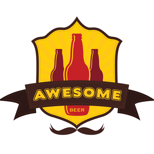 Design di Awesome Beer - We need a new logo! di niMBuS Sai