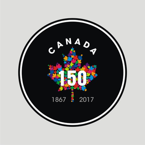 Community contest: Design Canada’s 150th birthday logo! Design by dhery™