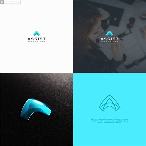 Design a Logo for Assist Technology, an Advertising / Technology Company Design by artsigma