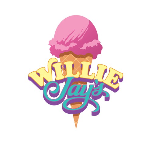 コンペ「"Ice Cream Parlor Logo to appeal to ALL"」のデザイン by gcsgcsさん 