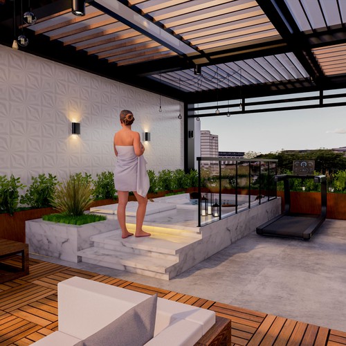 Ideation: Roof Top Terrace Design by Dsateli3r