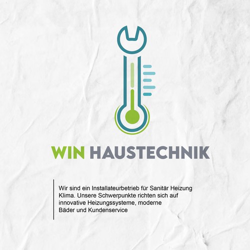 Innovativer Heizungsbaubetrieb benötigt ein mindestens ebenso innovatives logo Design by Designer Stephane