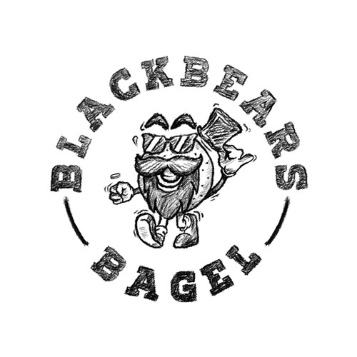 Blackbears Bagel Design by Arti95