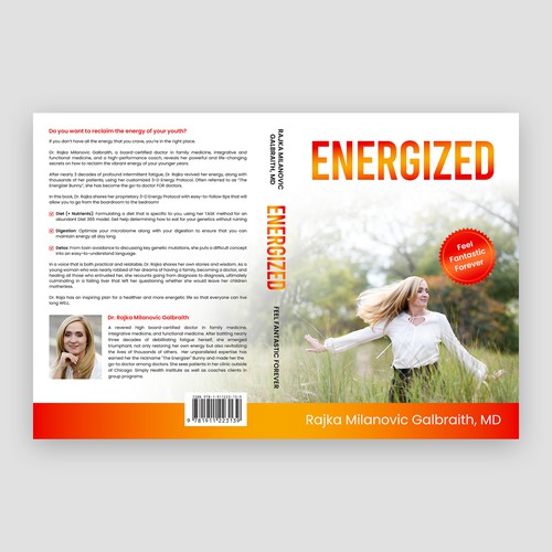 Design a New York Times Bestseller E-book and book cover for my book: Energized Design by carlo_a⚡️⚡️⚡️