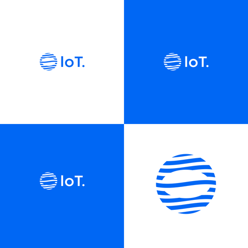IoT company logo Design by Fauzza