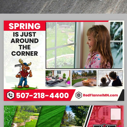 NEW POSTCARD FOR SPRING Design von Anirban Giri