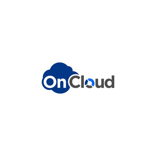 OnCloud Logo Design by assiktype