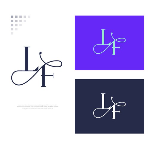 Sophisticated monogram logo design needed Design by Designhub03