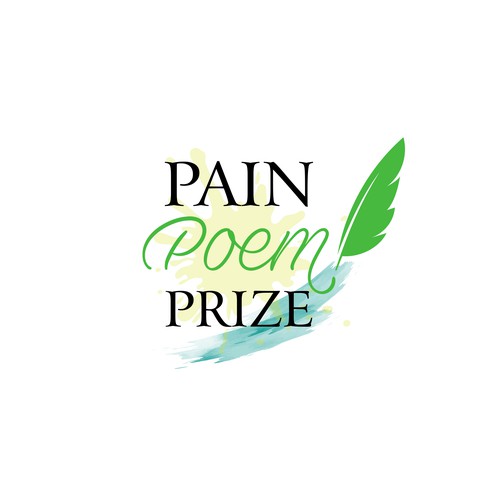 Pain Poem Prize - Playful Logo Design by cvektor™