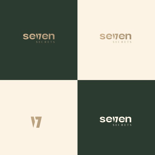 Logo Design for luxurious massage oil brand "Seven Secrets" Design by NajninD