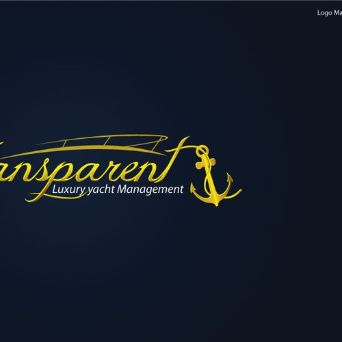 logo for TRANSPARENT Luxury Yacht Management Design by rkrupeshkumar