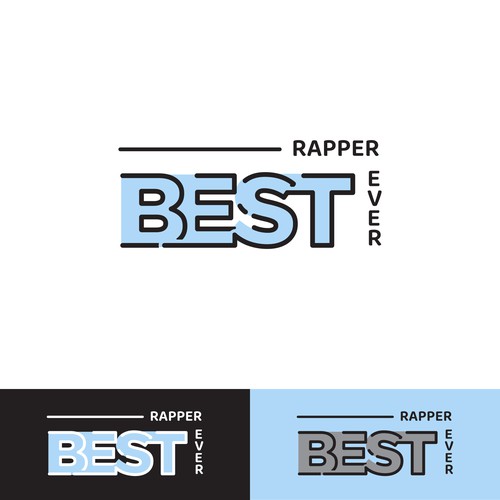 Dope logo for a media publication: Best Rapper Ever - Dissecting rap lyrics using analytics & data Réalisé par AjiCahyaF