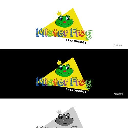 Mister Frog Toy Shop Searchs: Logo + Visual Identity Design by Mariana Torres