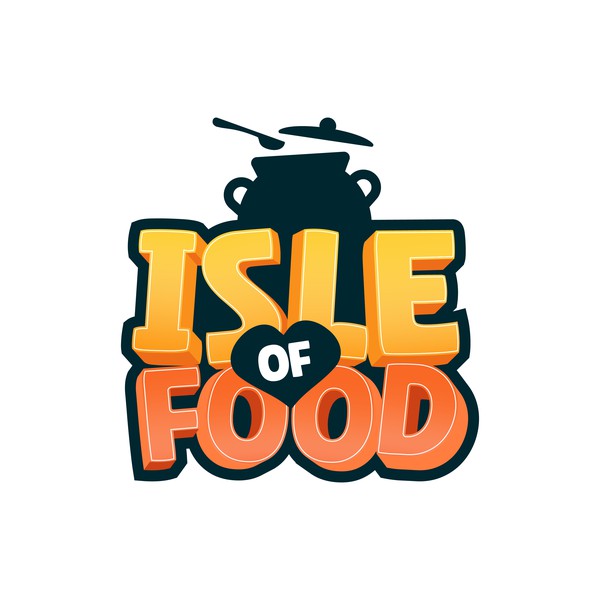 Logo design for the VR cooking  game ISLE OF FOODS  
