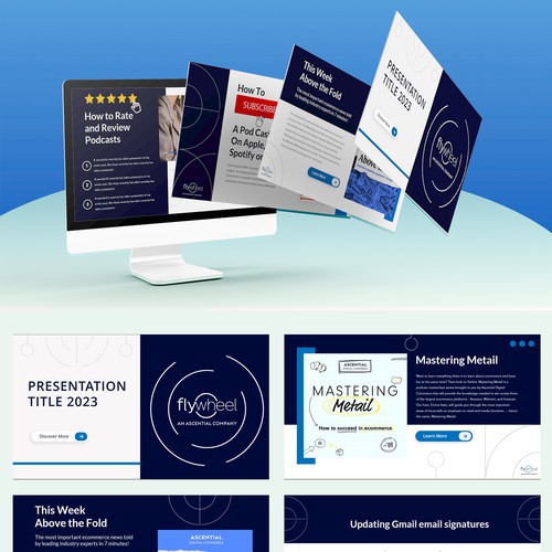 Podcast Slide Design Design by Mulyana D-Zign