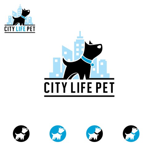 "City Life Pet" brand logo for a dog line Design by Bossall691