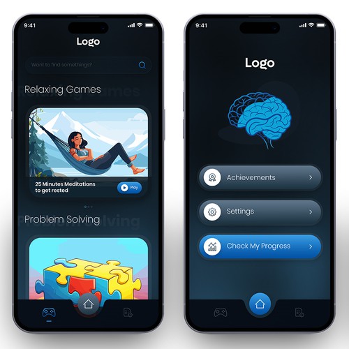 iOS/Android mobile app UI Design by sandy#ogma