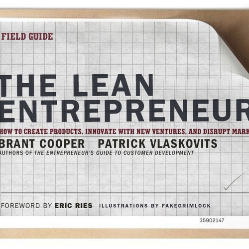 Design di EPIC book cover needed for The Lean Entrepreneur! di kcastleday