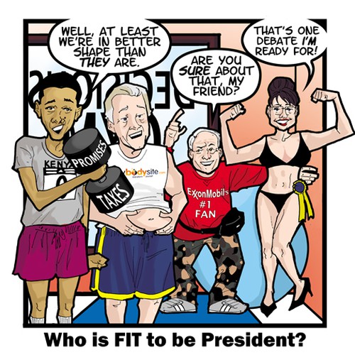 "FIT" to be President? デザイン by planetcory