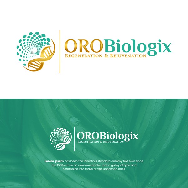 ORO BIOLOGIX Logo design contest winner