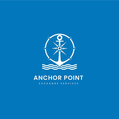 Anchor Point Logo Design by B.MOHAMED AMINE
