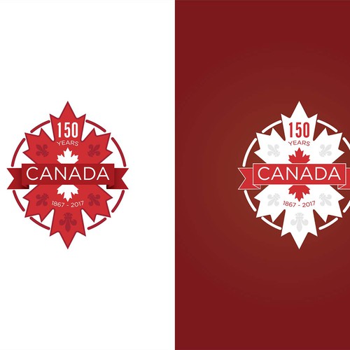 Community contest: Design Canada’s 150th birthday logo! Design by BEC Design
