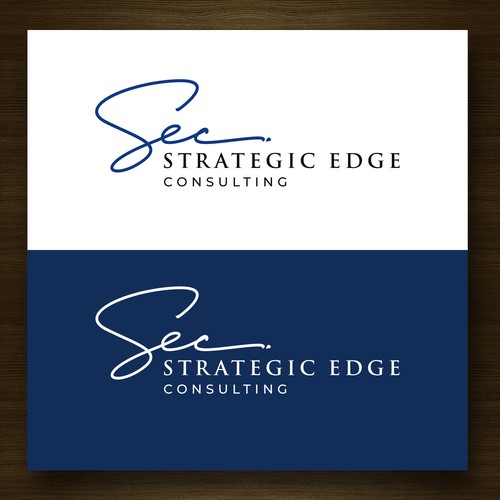 Sophisticated logo with an edge Design by Midas™ Studio`s