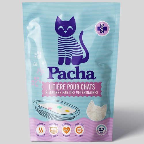 Cat Litter startup Minimalistic packaging - Contest Design von agooshe