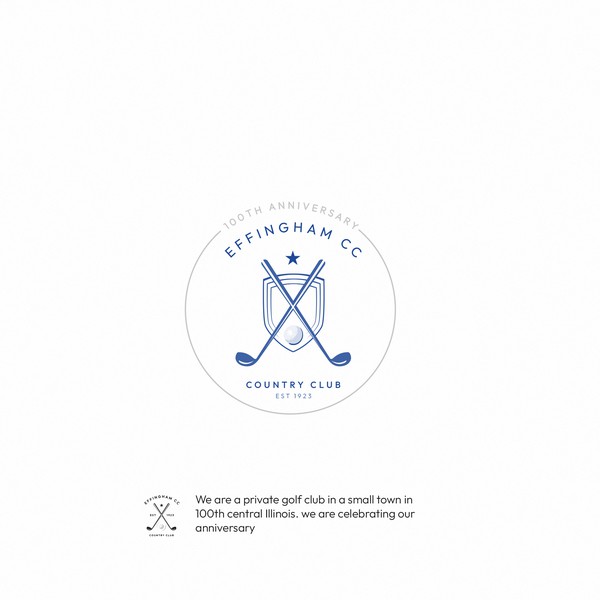 Golf club 100th anniversary