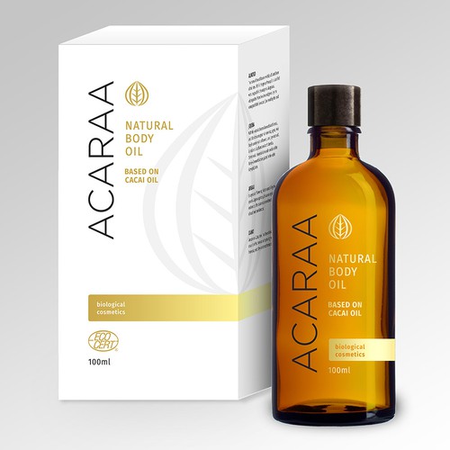 Creative Packaging Design for Natural Cosmetic Line Design by Floating Baron