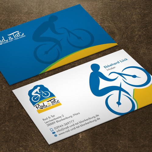 **modern Bike-store needs Business-Cards** Design by Xclusive16