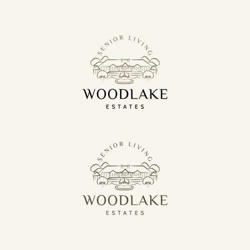 Create an Iconic Logo for Our Senior Living Community - Woodlake Estates Senior Living Design by Marvelous Maria