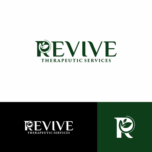 Looking for a modern, refreshing logo for Revive Therapeutic Services Design réalisé par SimpleSmple™