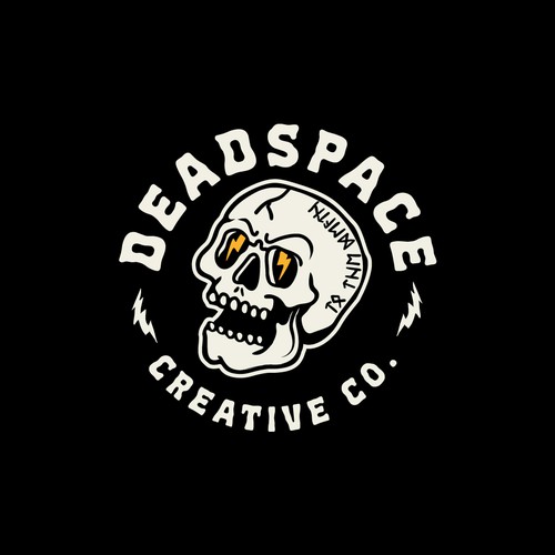 I need a sick hand drawn/sticker style skull logo Design by SEVEN 7