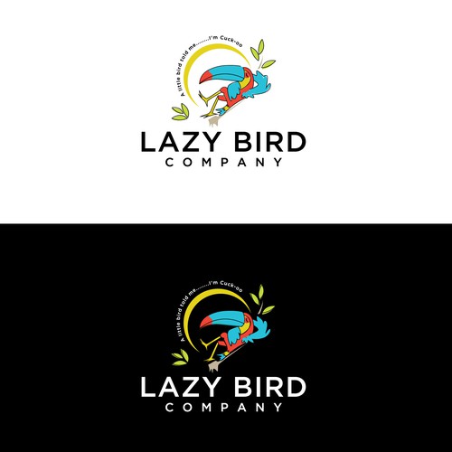 Design a simple but yet powerful logo for "Lazy Bird Company” Design by 123Graphics