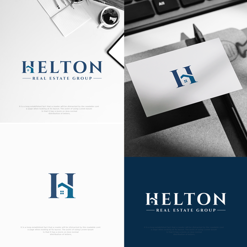 Design modern logo for residential real estate group Design by Grafik Flame