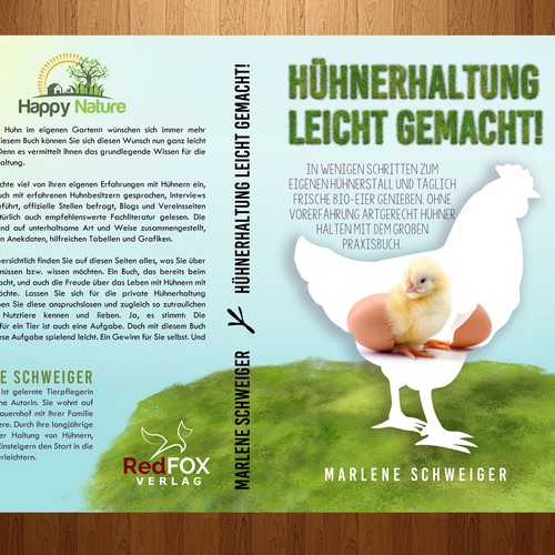 Chicken Farming Book Cover Design by thekidgraphic