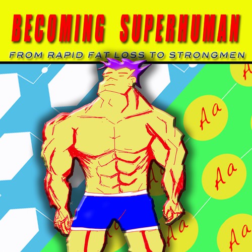 "Becoming Superhuman" Book Cover Diseño de ALEX CLIMENT